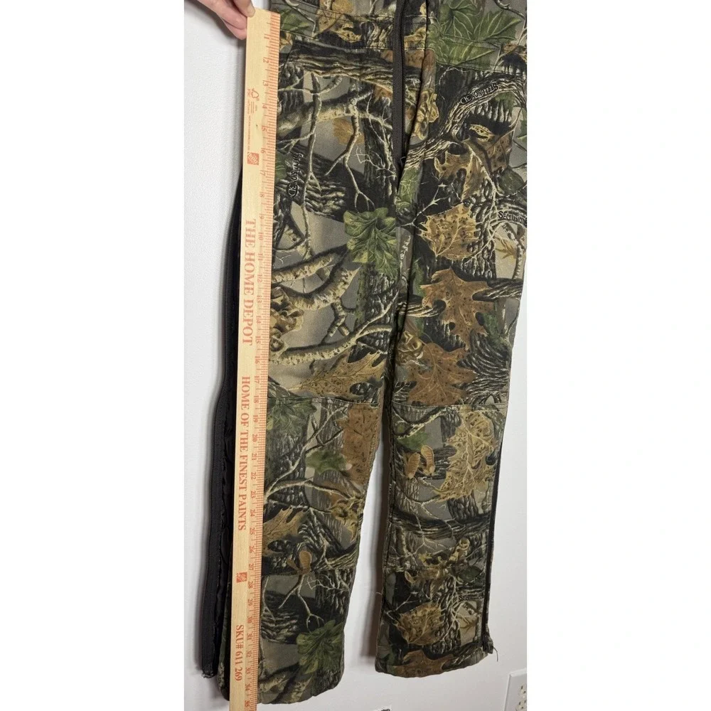 Cabelas Camo Seclusion 3D Youth Medium Coveralls Hunting Quilt Lined‎